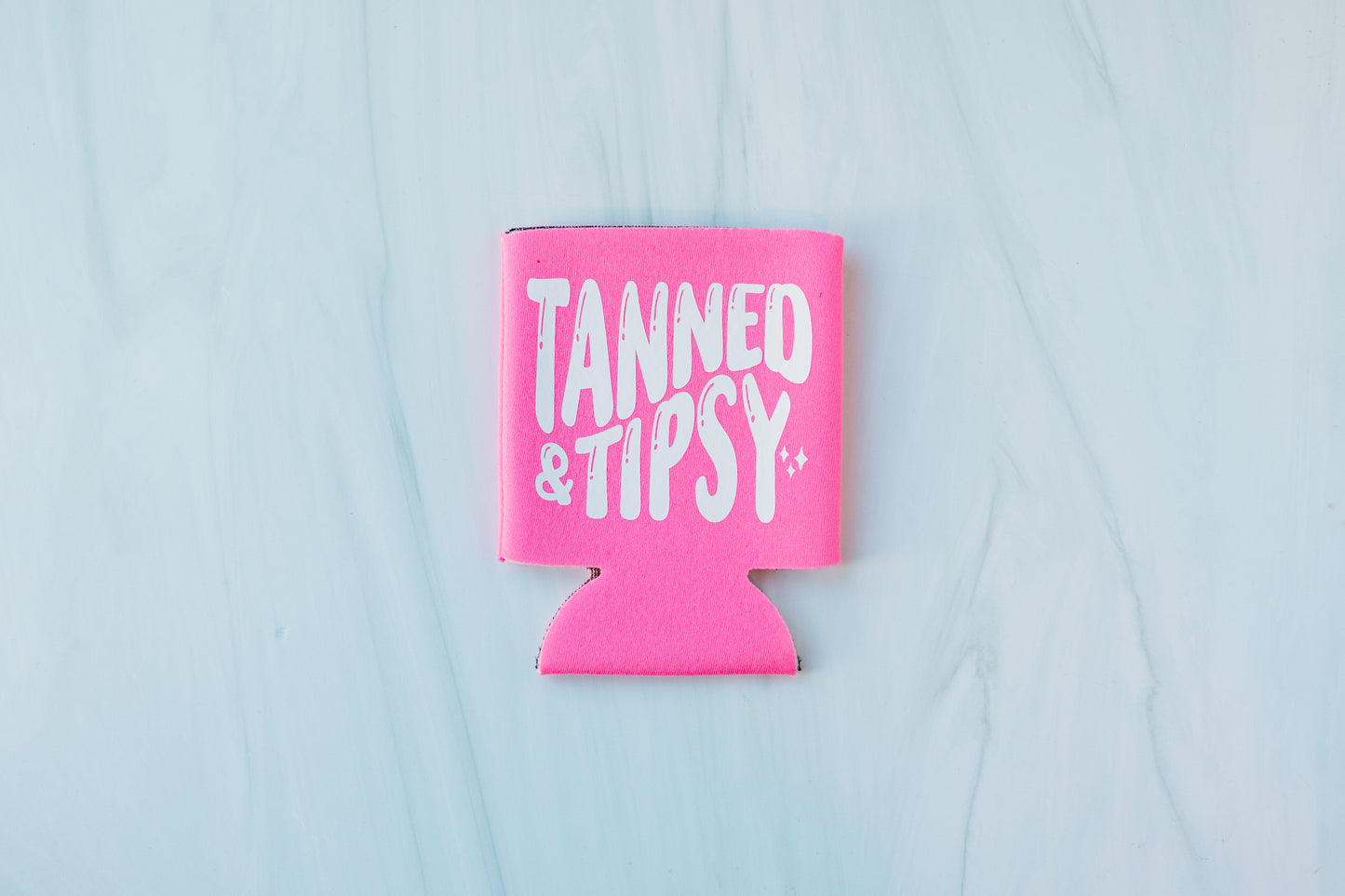Tanned and Tipsy Koozie