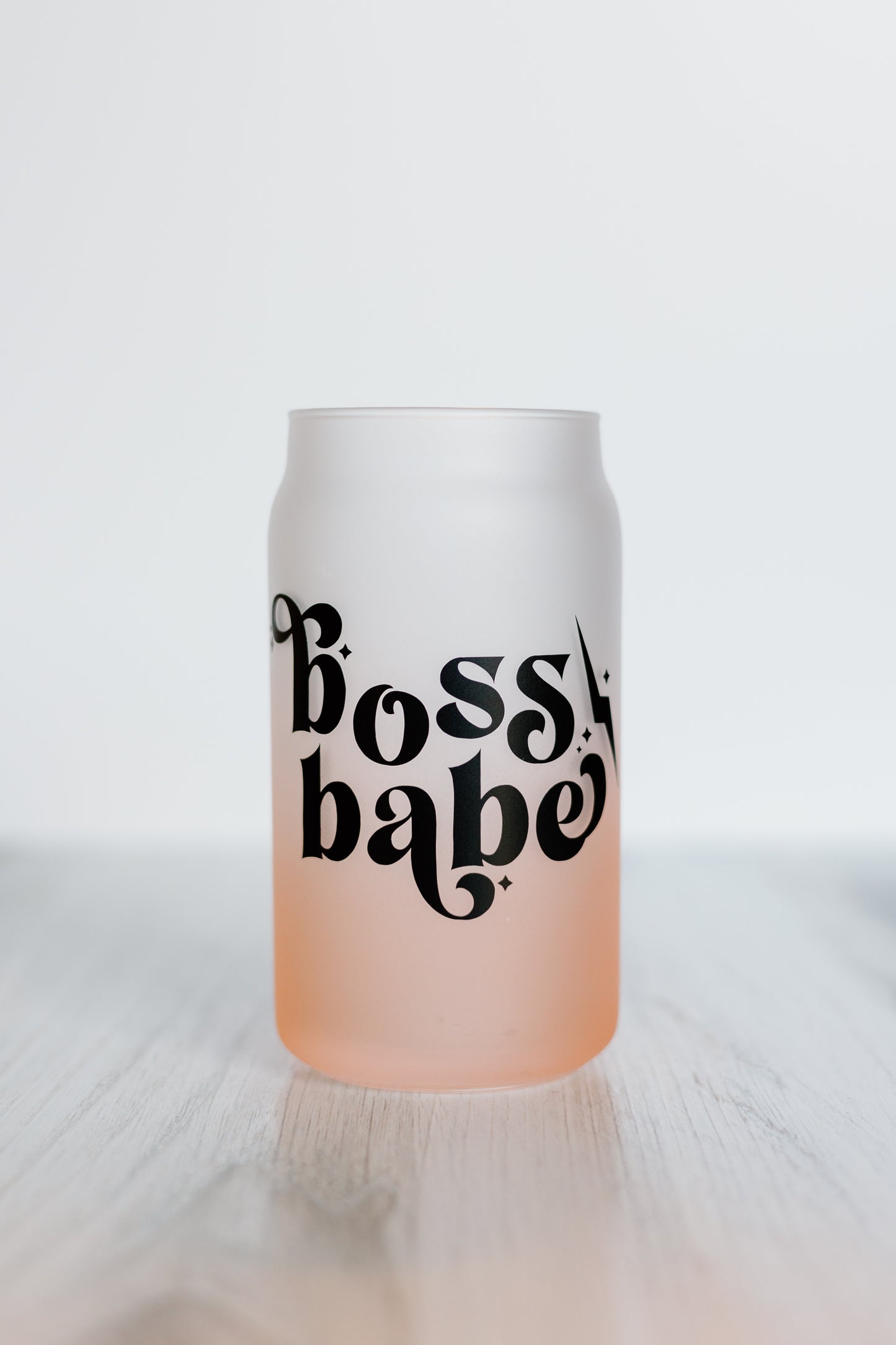 Boss Babe Glass Cup