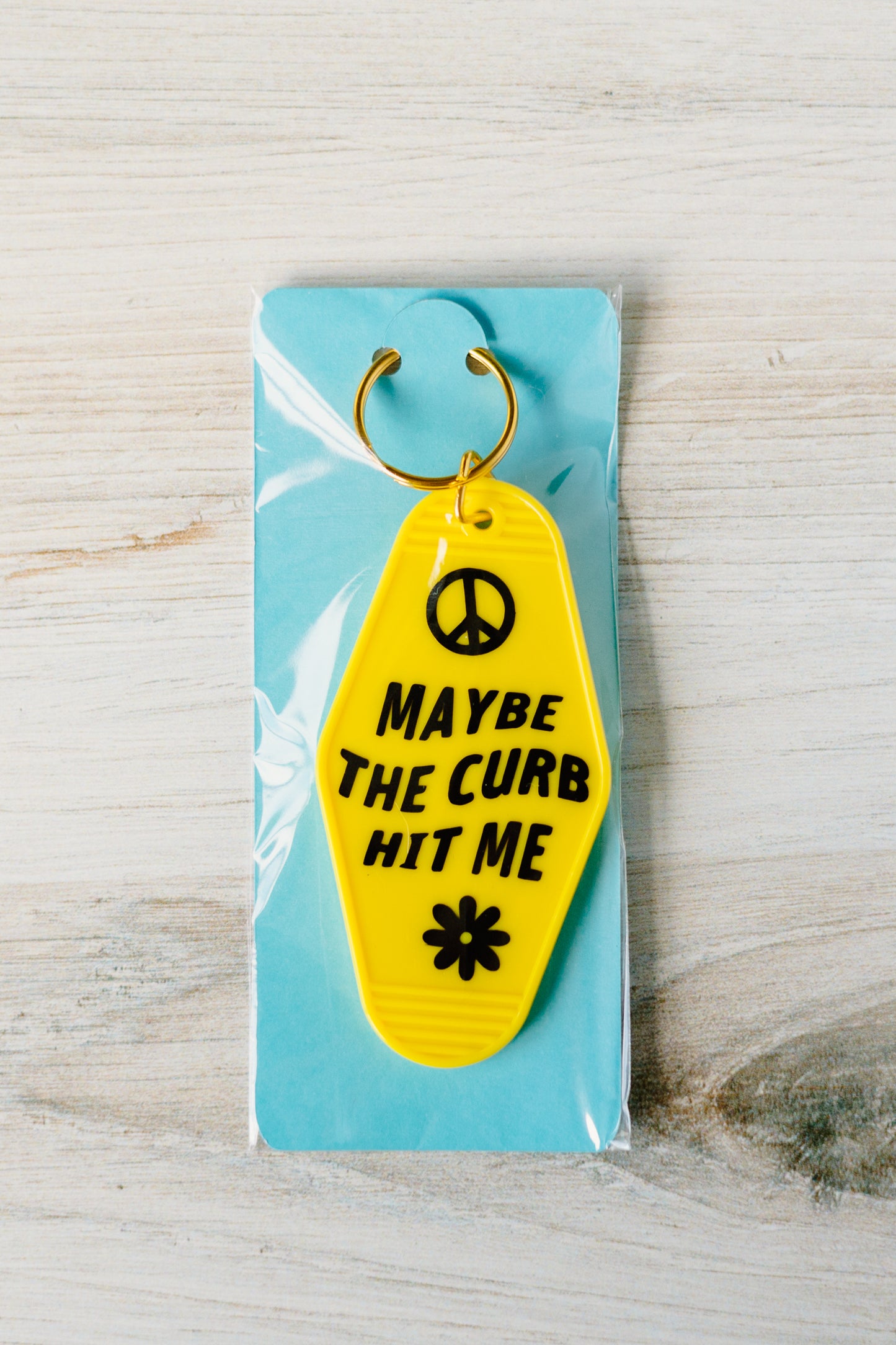 Curb Hit Me Keychain
