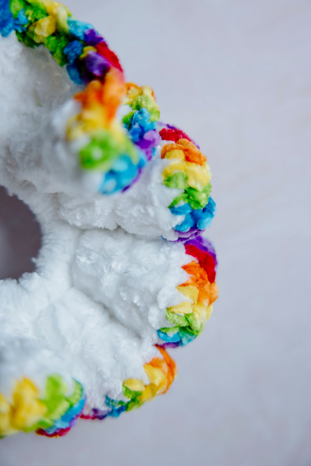 Rainbow Scrunchie