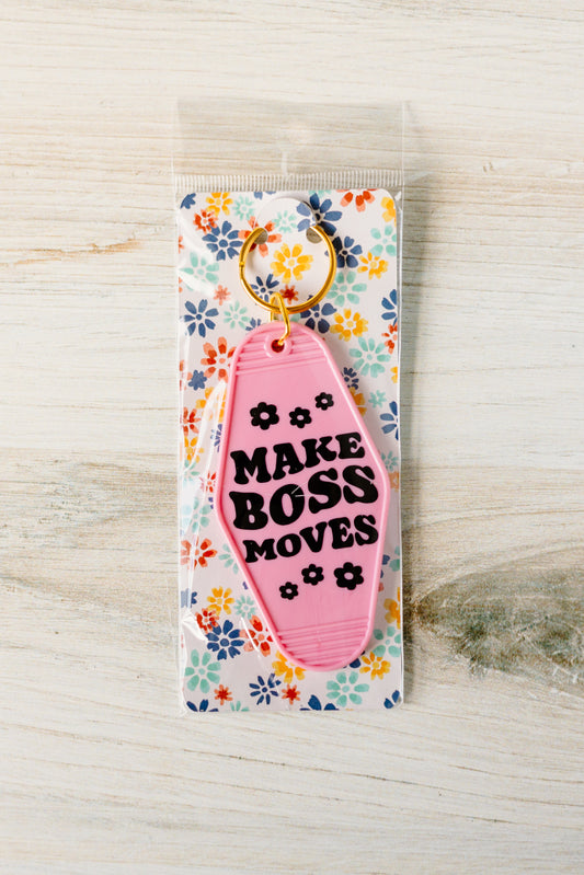 Make Boss Moves Keychain