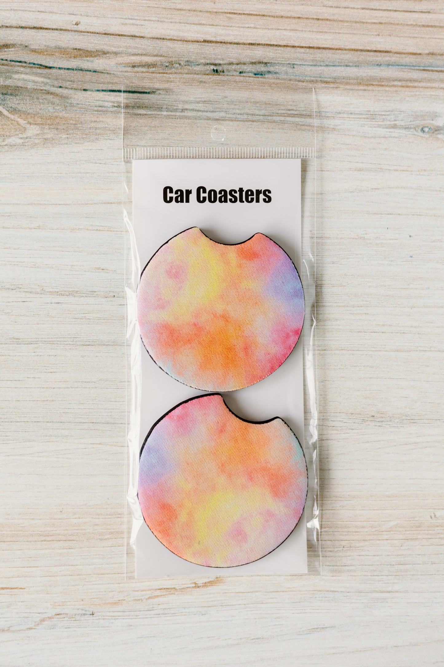 Colorful Cloud Car Coasters