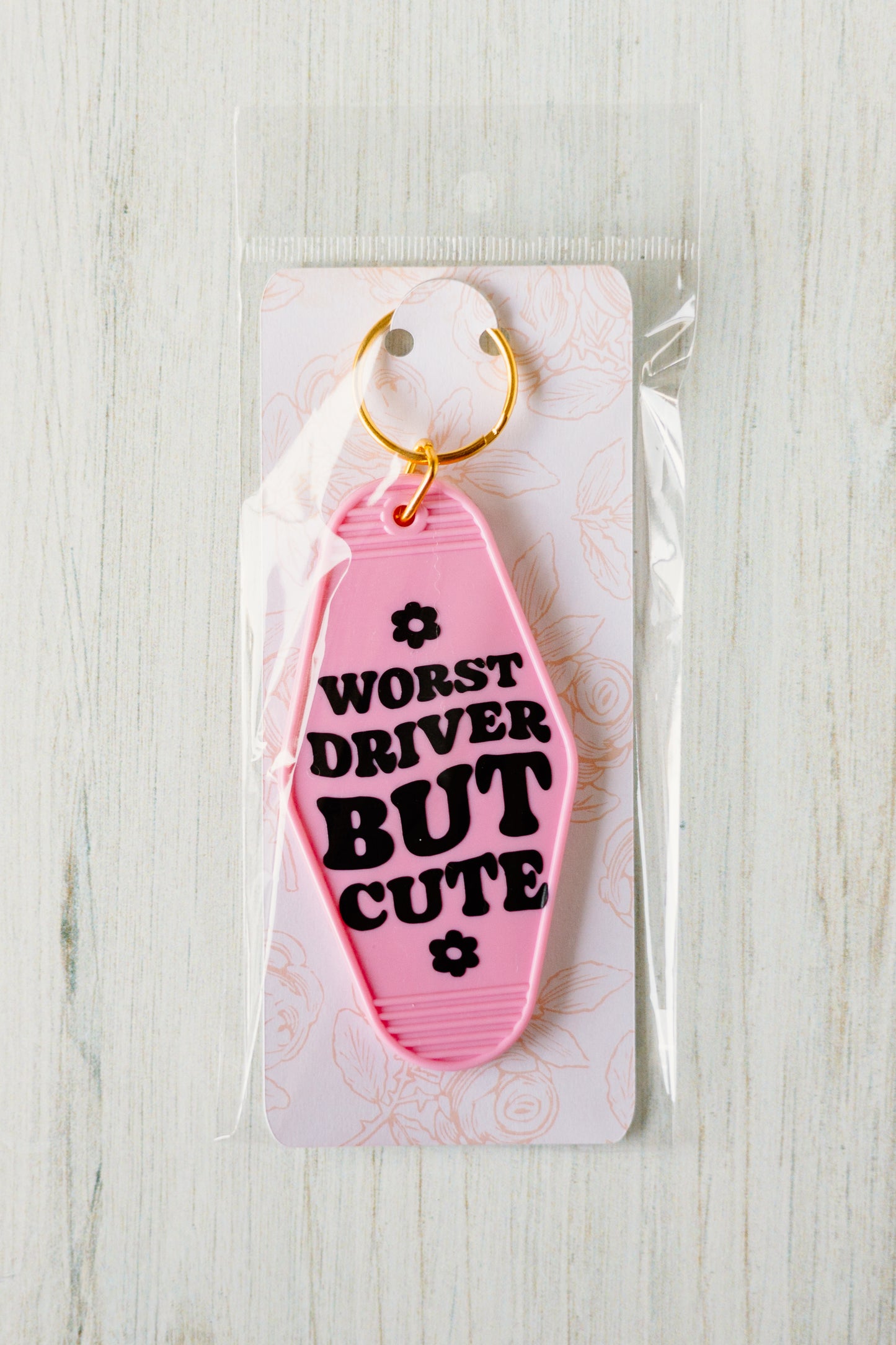 Worst Driver but Cute Keychain