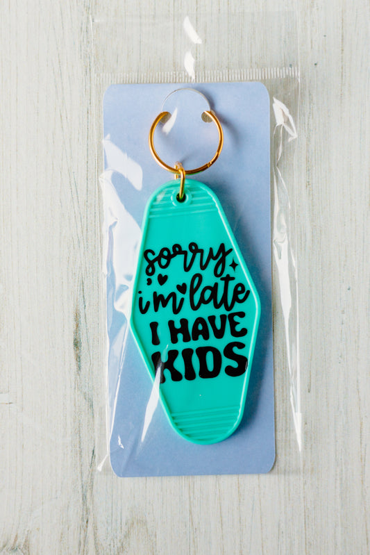 I Have Kids Keychain