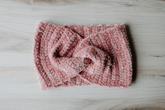 Light Pink Headband Ear Warmer